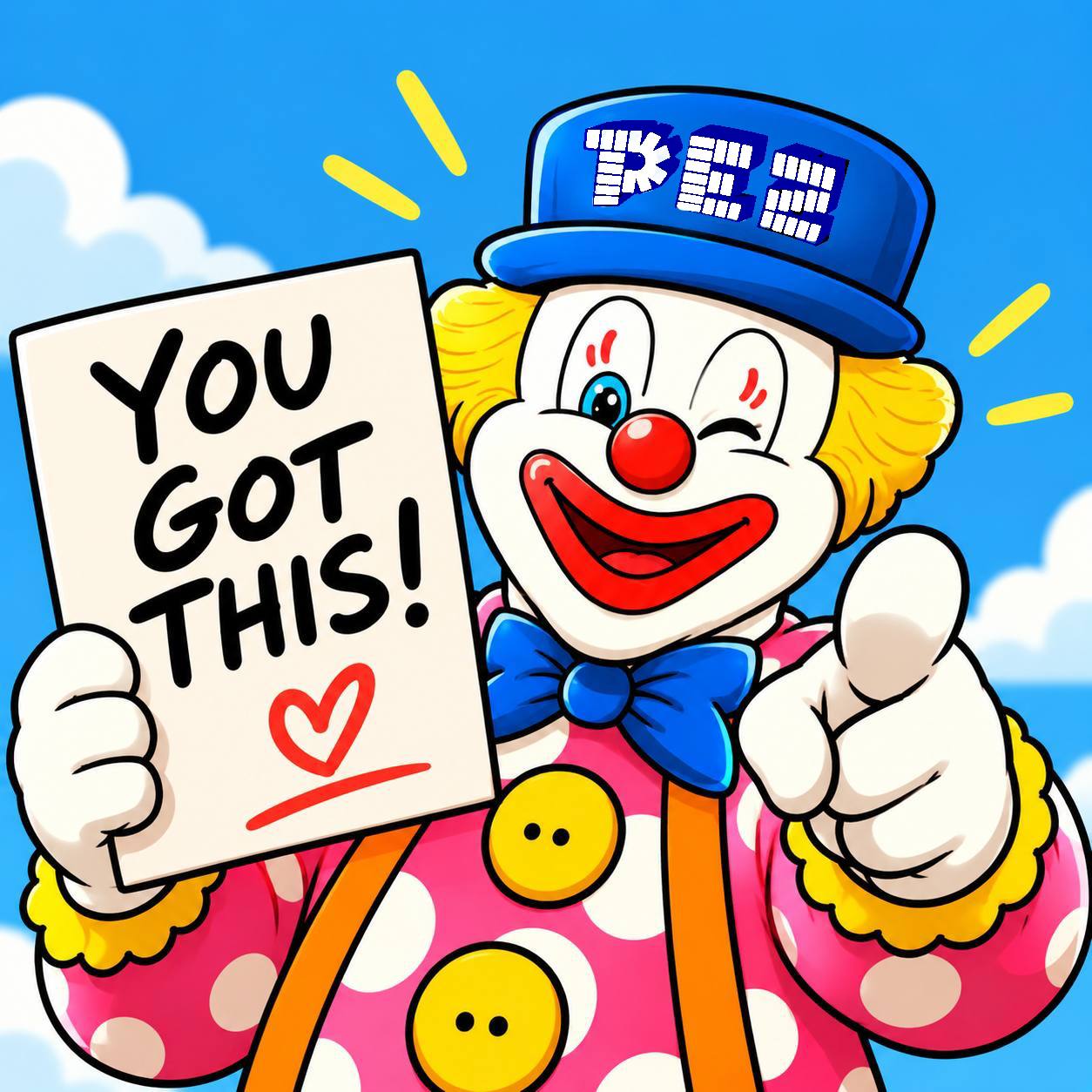 PeterPez Cheerleader - You Got This!
